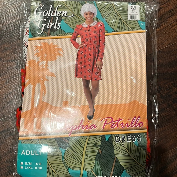 The Golden Girls Dresses & Skirts - Women’s Golden Girls Halloween Costume Sophia Petrillo Small Medium New